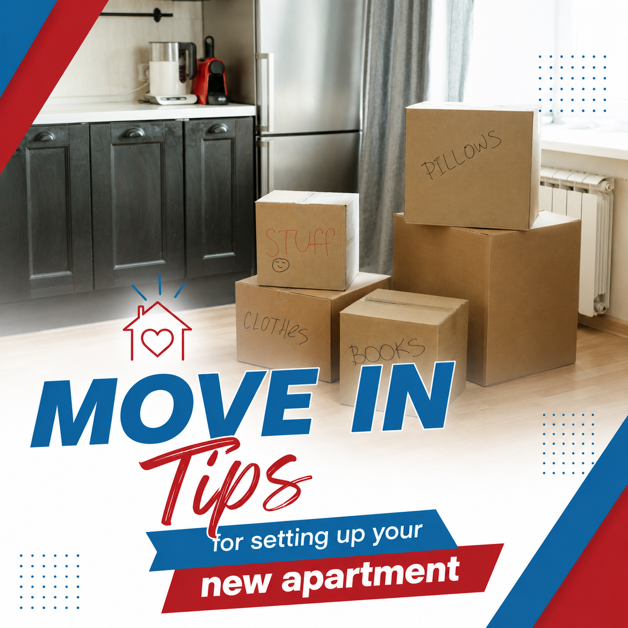 move in tips for setting up your new apartment with Ithaca Renting